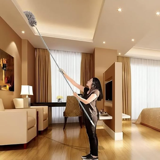 Telescopic Microfiber Duster for Cleaning
